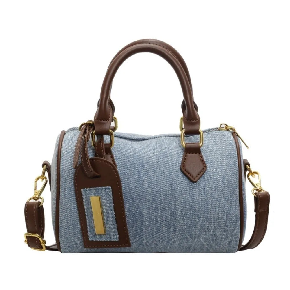Denim Crossbody Handbag