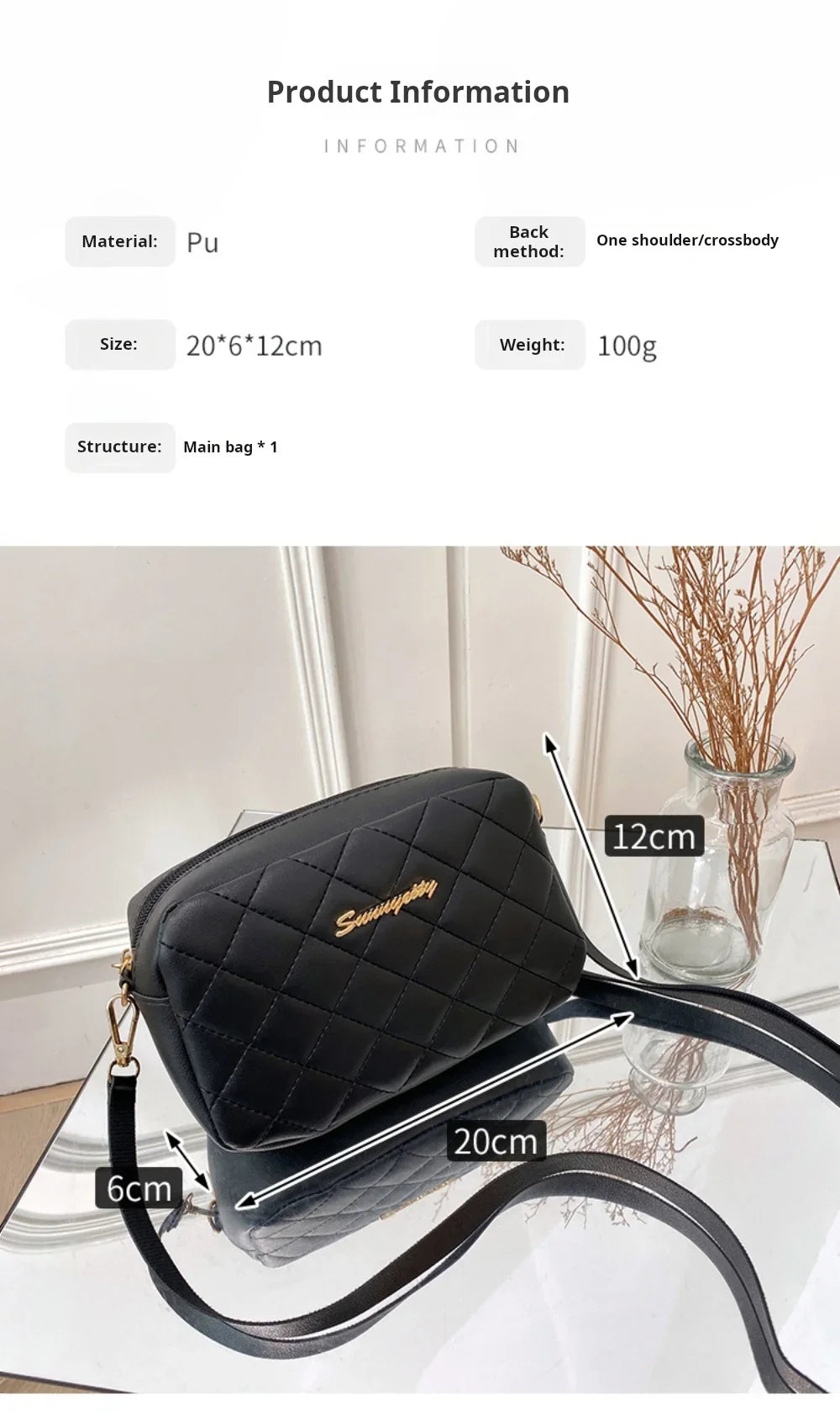 2025 tassel women's small crossbody bag trend diamond grid embroidery camera women's shoulder bag fashion chain crossbody bag