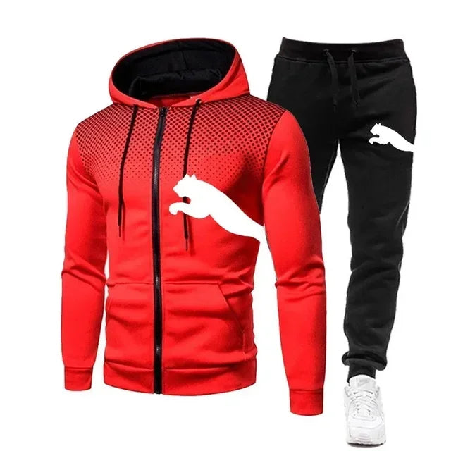 Men's Autumn/Winter Hoodie Set