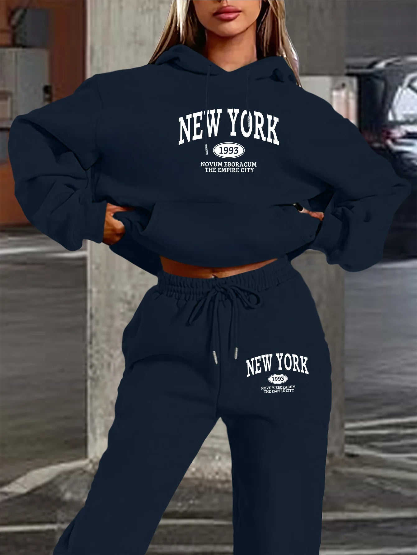 Women Tracksuit Set- New York style