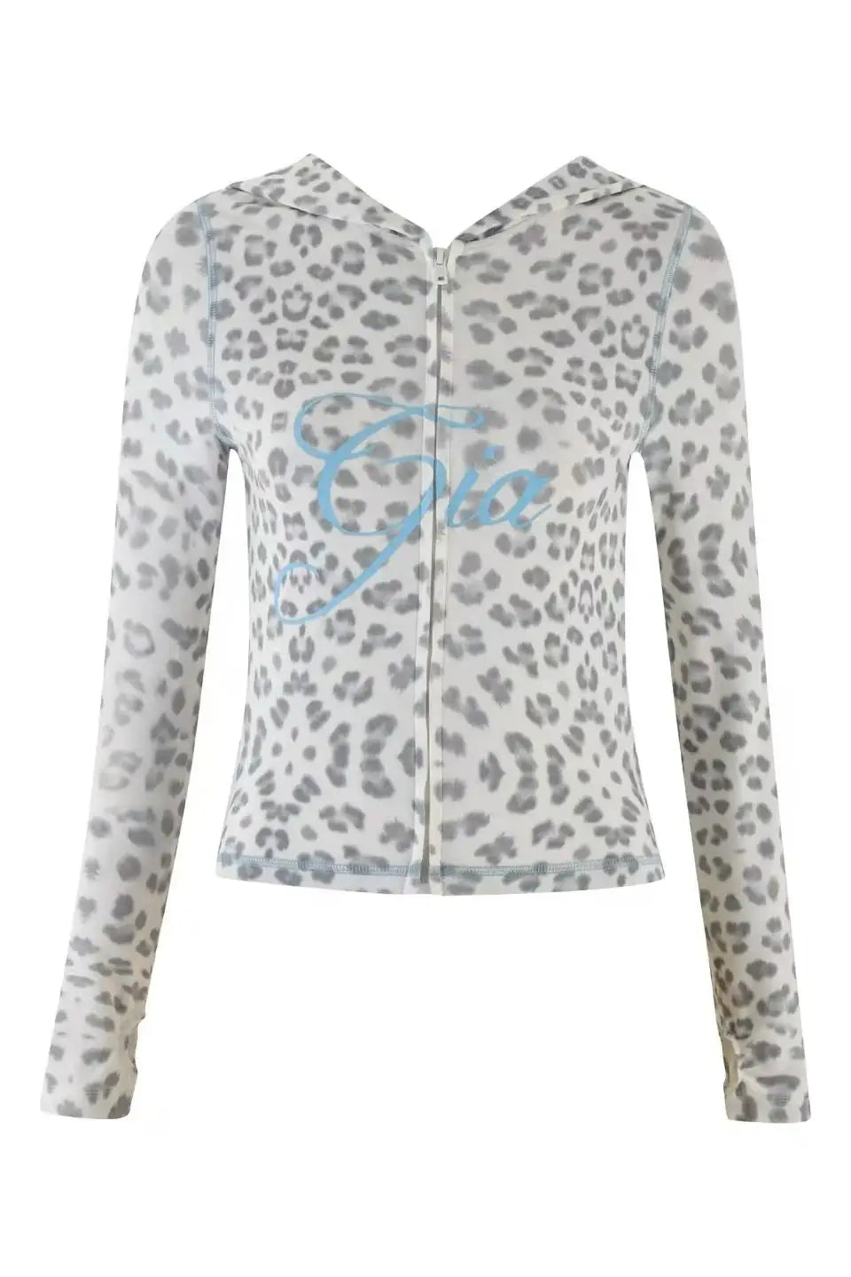 Gia long sleeve high spring top & low waist micro flared pants