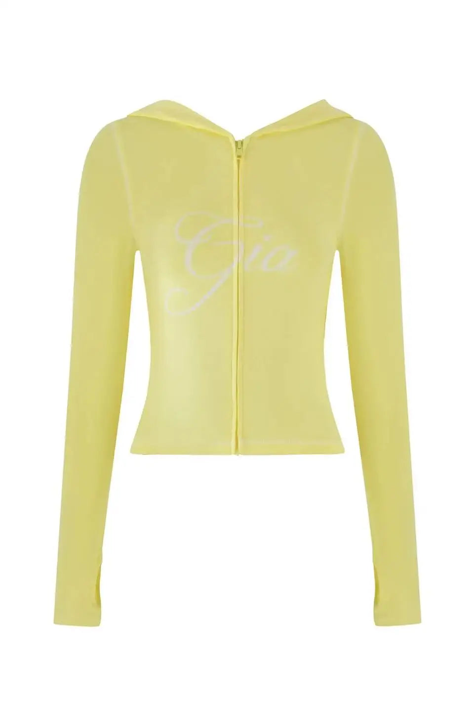 Gia long sleeve high spring top & low waist micro flared pants