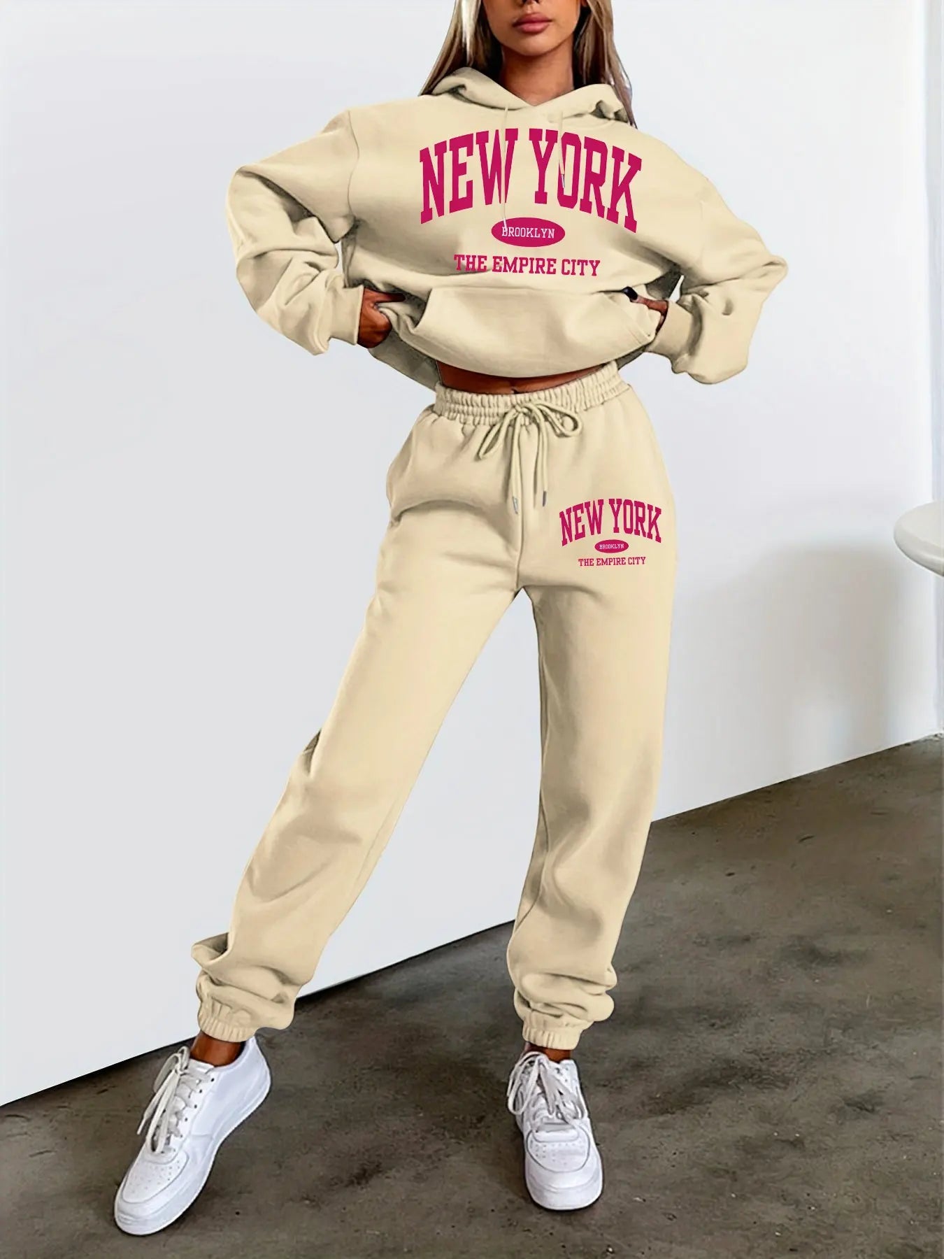 Women Tracksuit Set- New York style