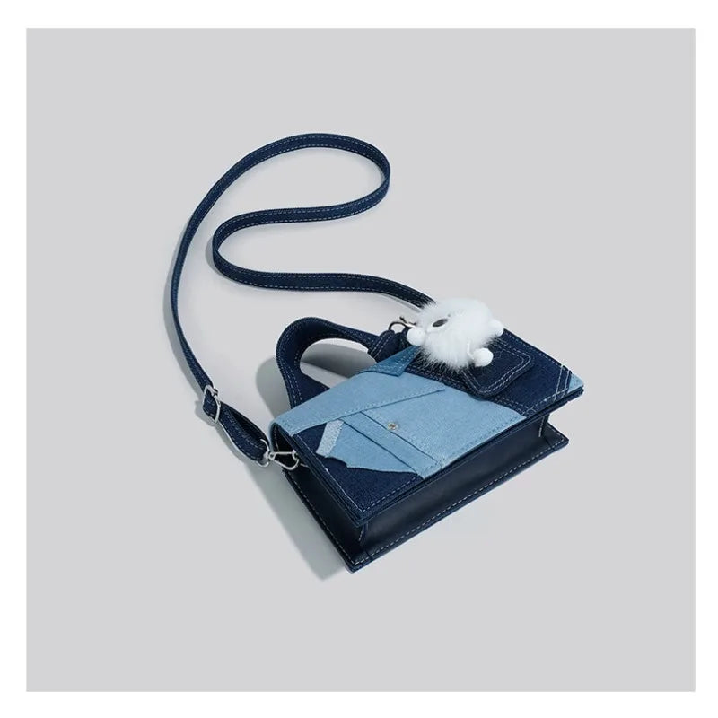Women's Denim Tote Shoulder Handbag