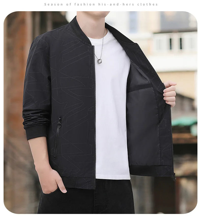 Lightweight Men's Bomber Jacket