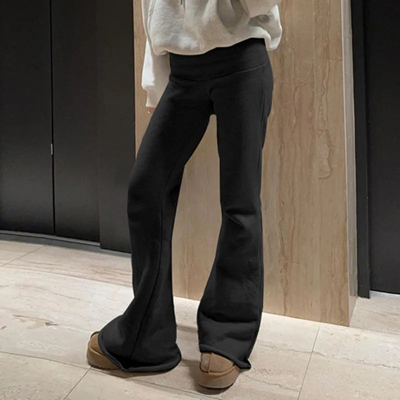 Y2k High waist Flared yoga Pants