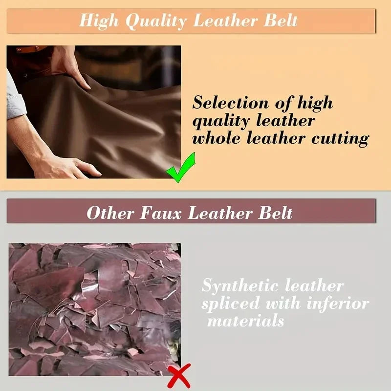 Unisex Vintage Belt Genuine Leather Cowskin Waistband Black with Silver Buckle for Men and Women Fashion Belt for Jeans Pants