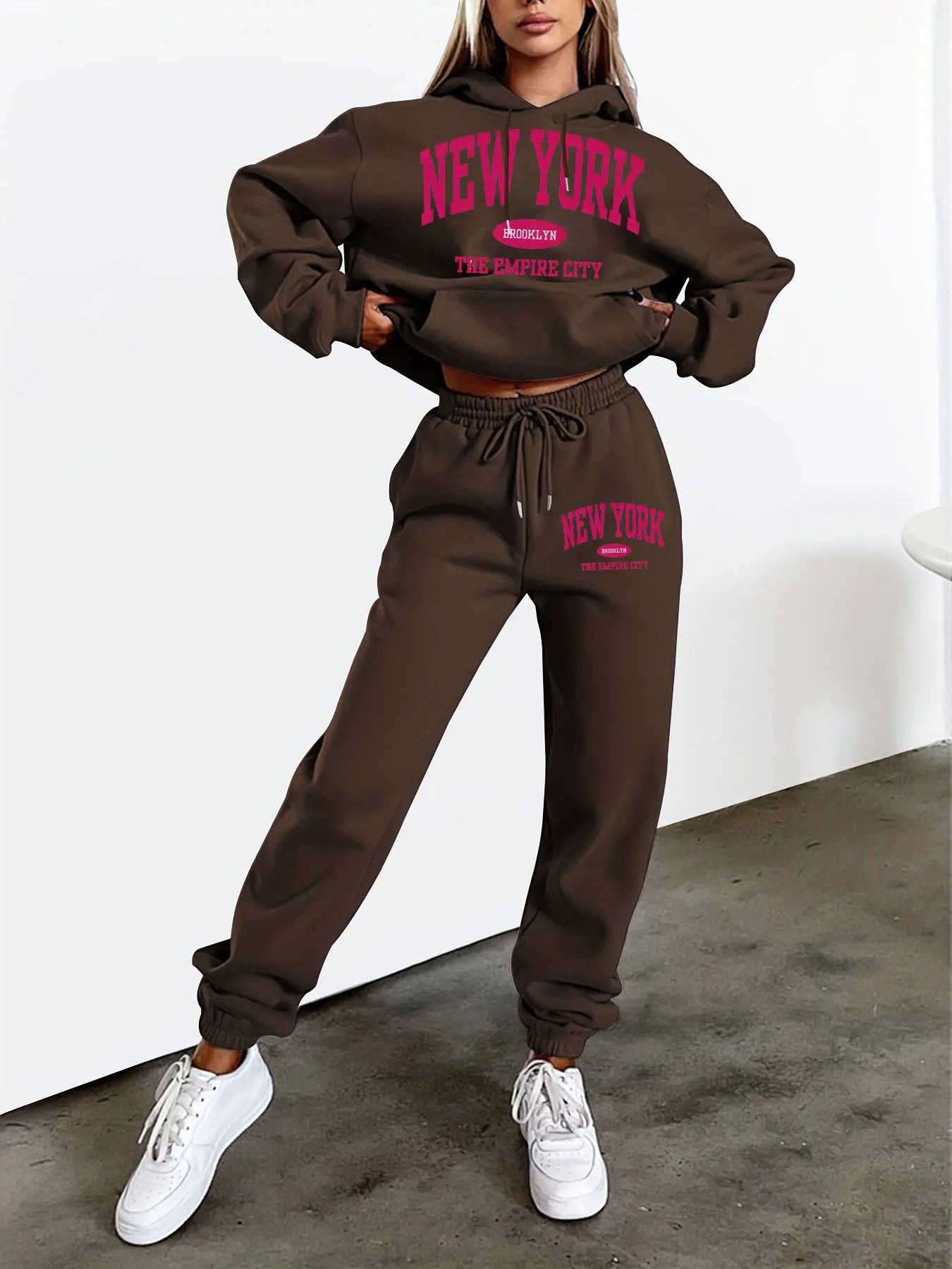 Women Tracksuit Set- New York style