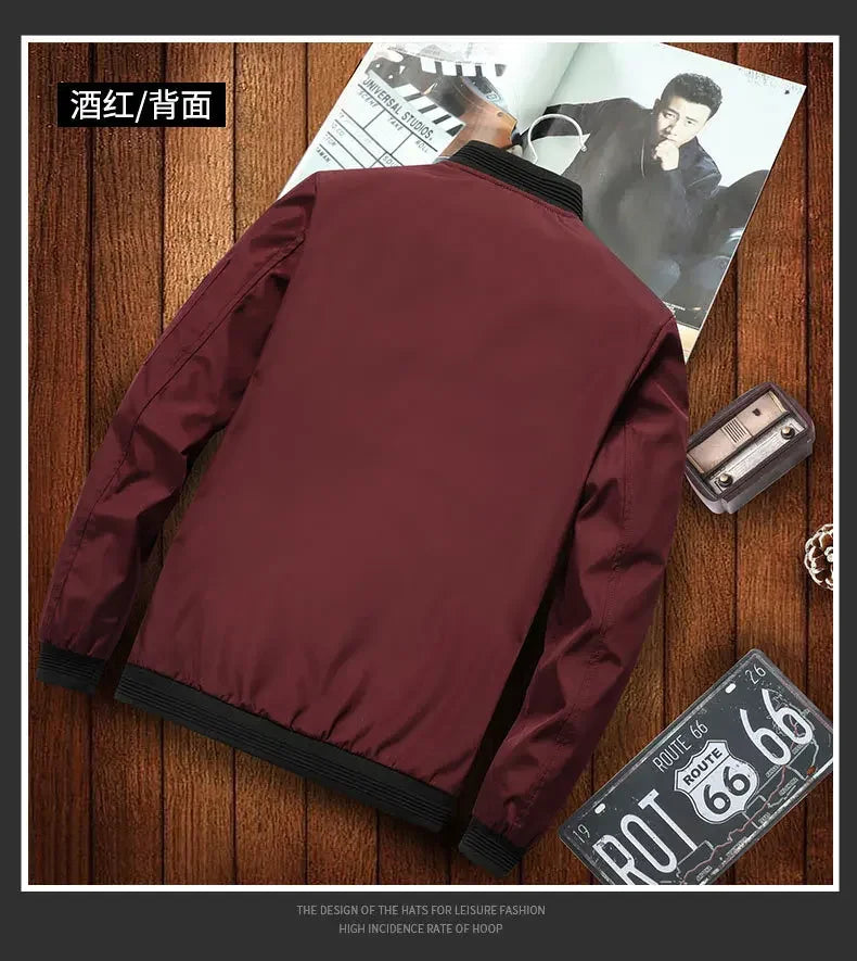 Men's Bomber Lightweight Jacket.