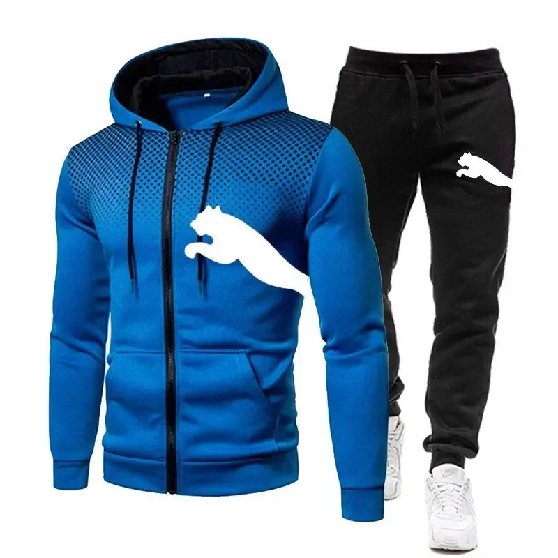 Men's Autumn/Winter Hoodie Set