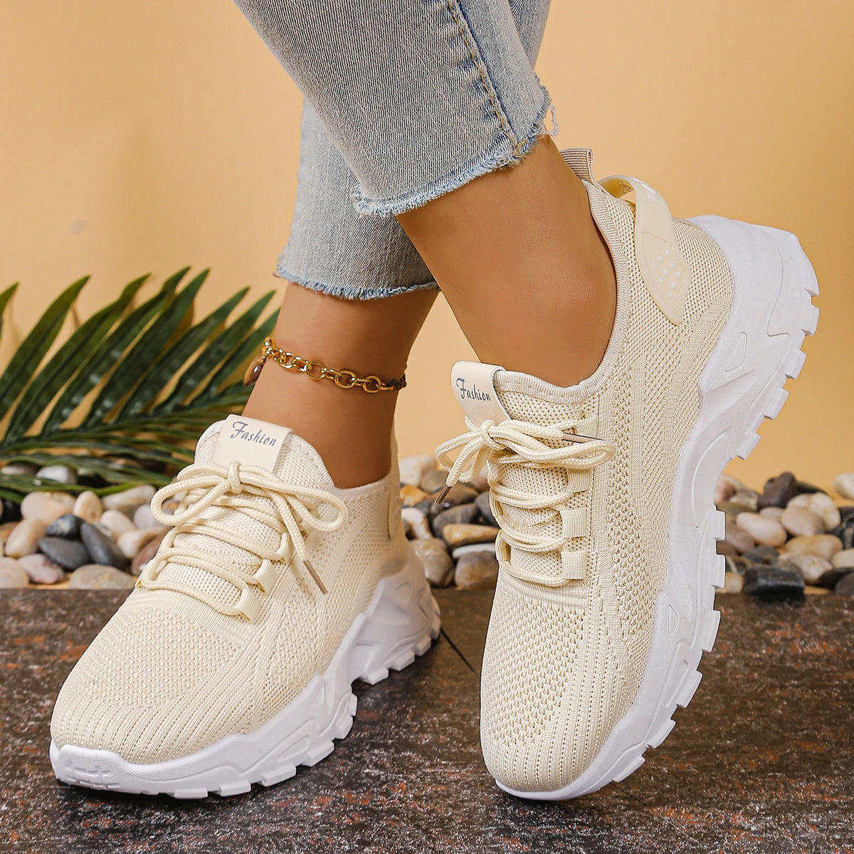 Women's Sneakers single-mesh dad shoes