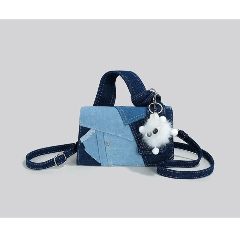 Women's Denim Tote Shoulder Handbag