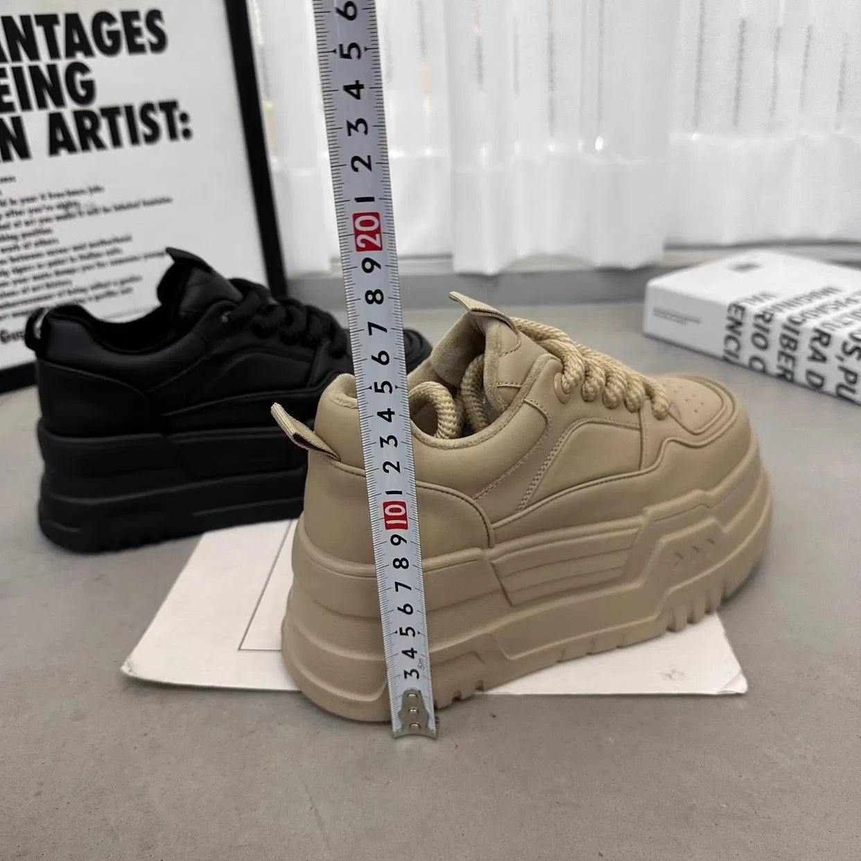 Ladies Chunky  Platform Dad Sneakers