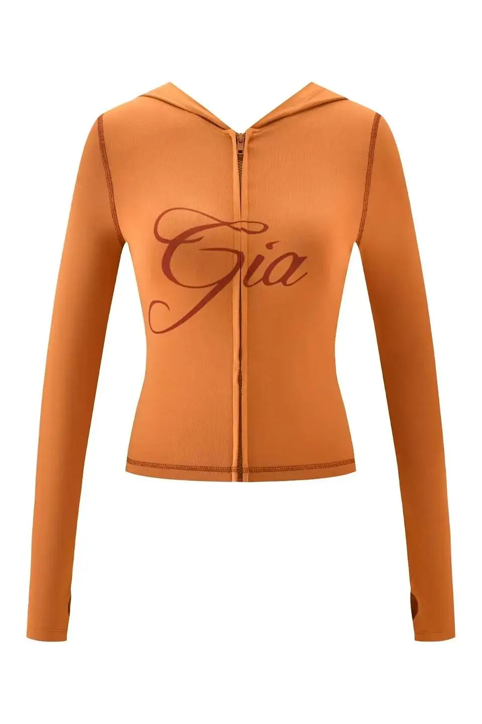 Gia long sleeve high spring top & low waist micro flared pants