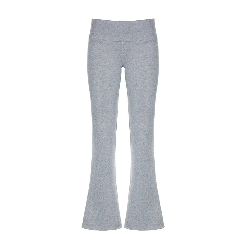 Y2k High waist Flared yoga Pants