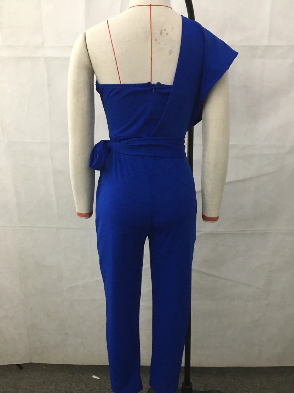 Elegant Women Sequins Patchwork Bodycon Jumpsuit