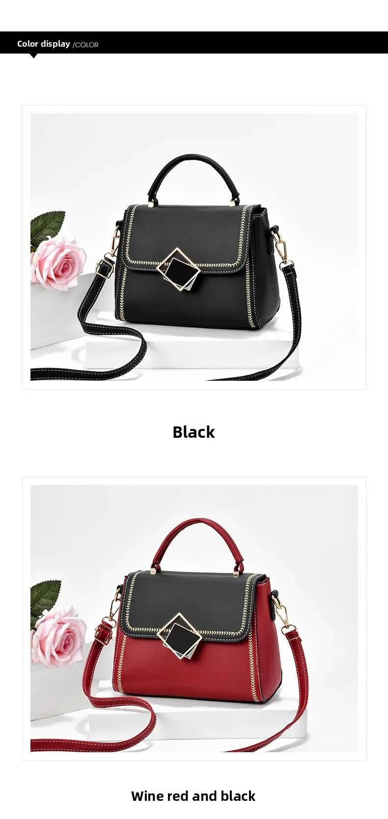 Women Tote Cross-body handbag - For occasions, parties and Business