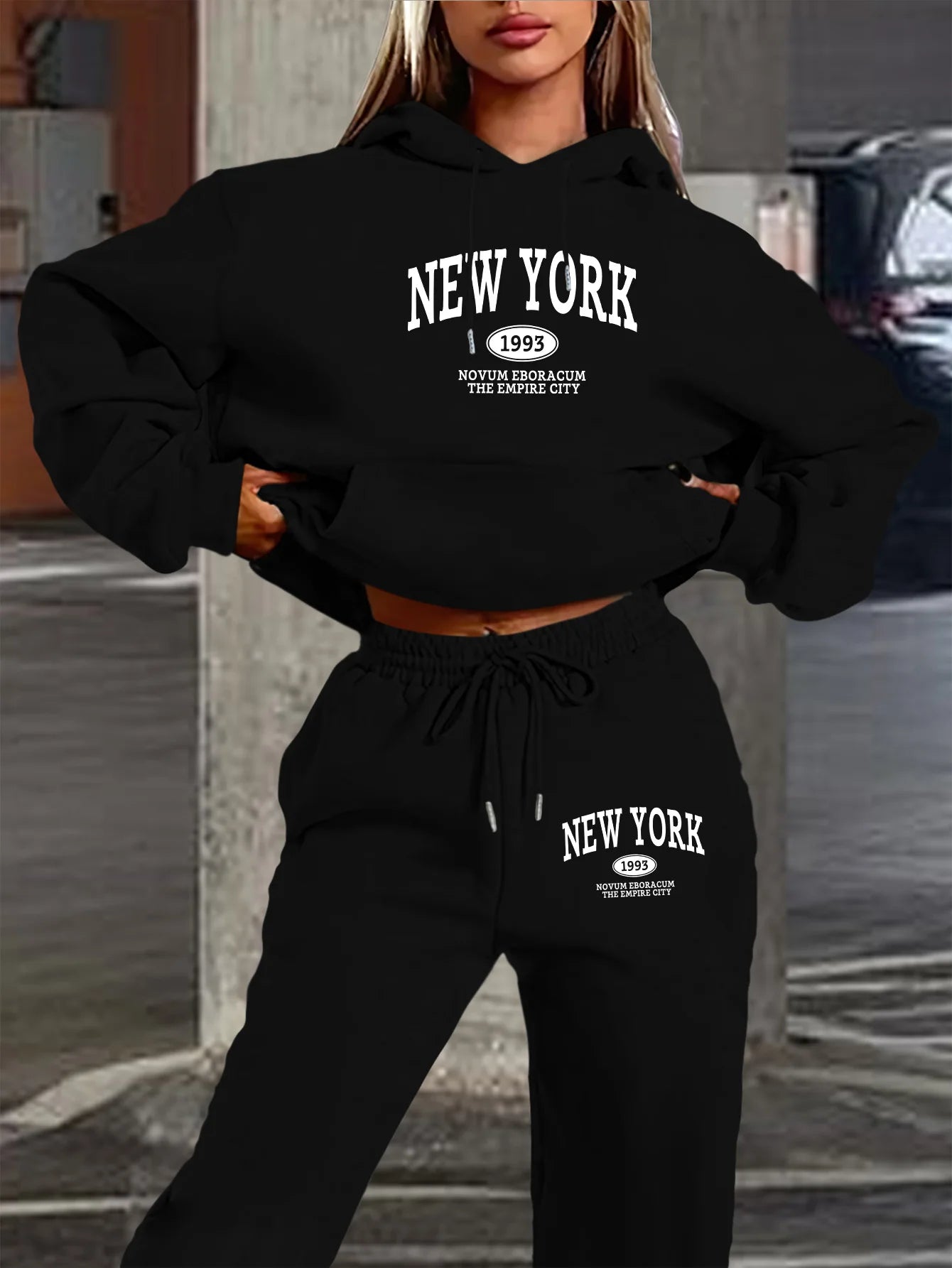 Women Tracksuit Set- New York style