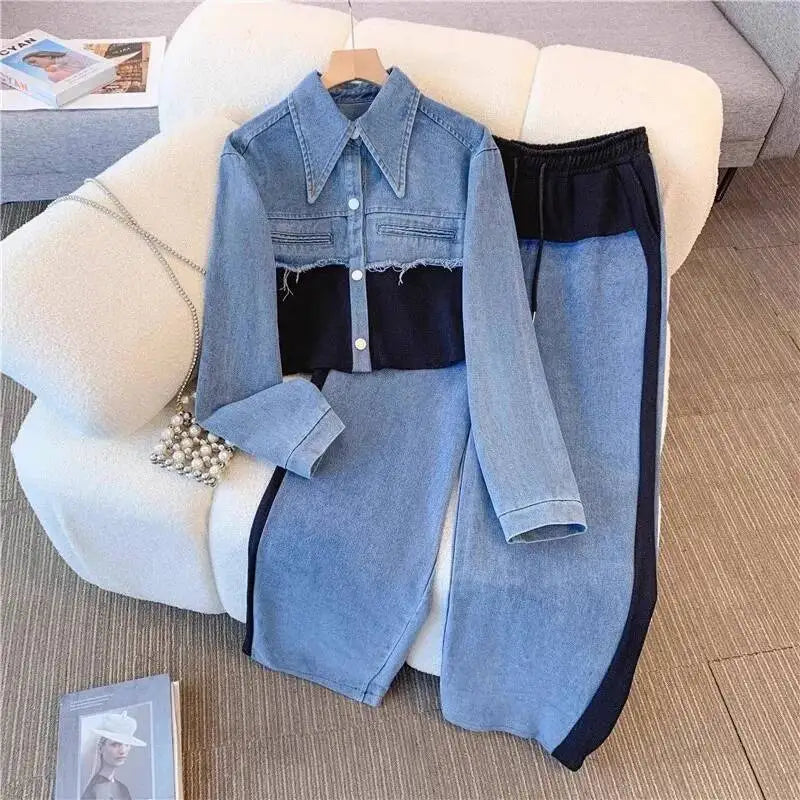 NODKACH- Denim two pants