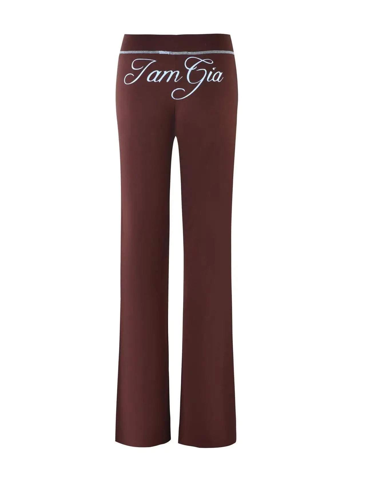 Gia long sleeve high spring top & low waist micro flared pants