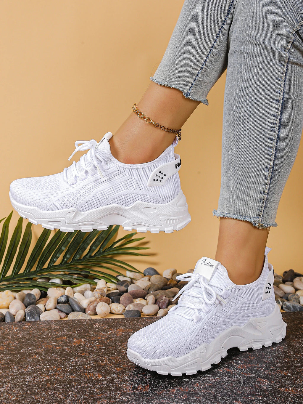 Women's Sneakers single-mesh dad shoes