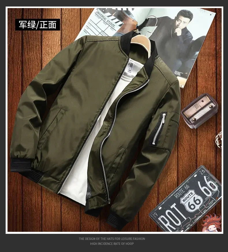 Men's Bomber Lightweight Jacket.
