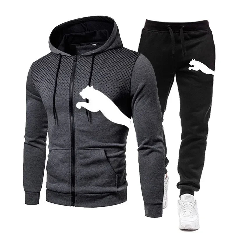Men's Autumn/Winter Hoodie Set