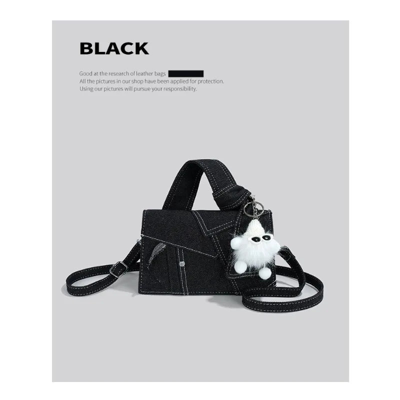 Women's Denim Tote Shoulder Handbag