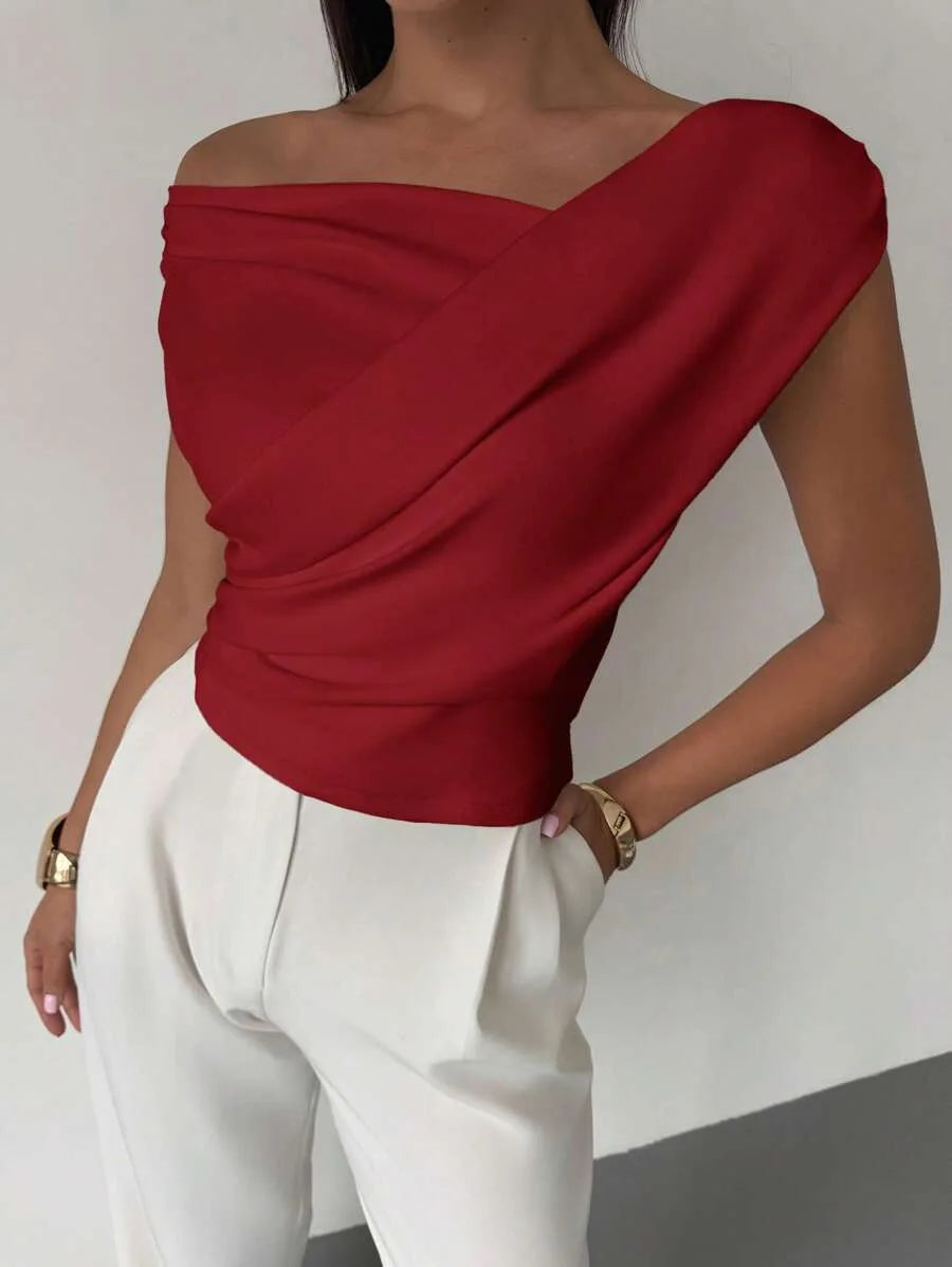 Summer Autumn Irregular Crop Tops Women Sleeveless Solid Y2K Short Tank Top Casual