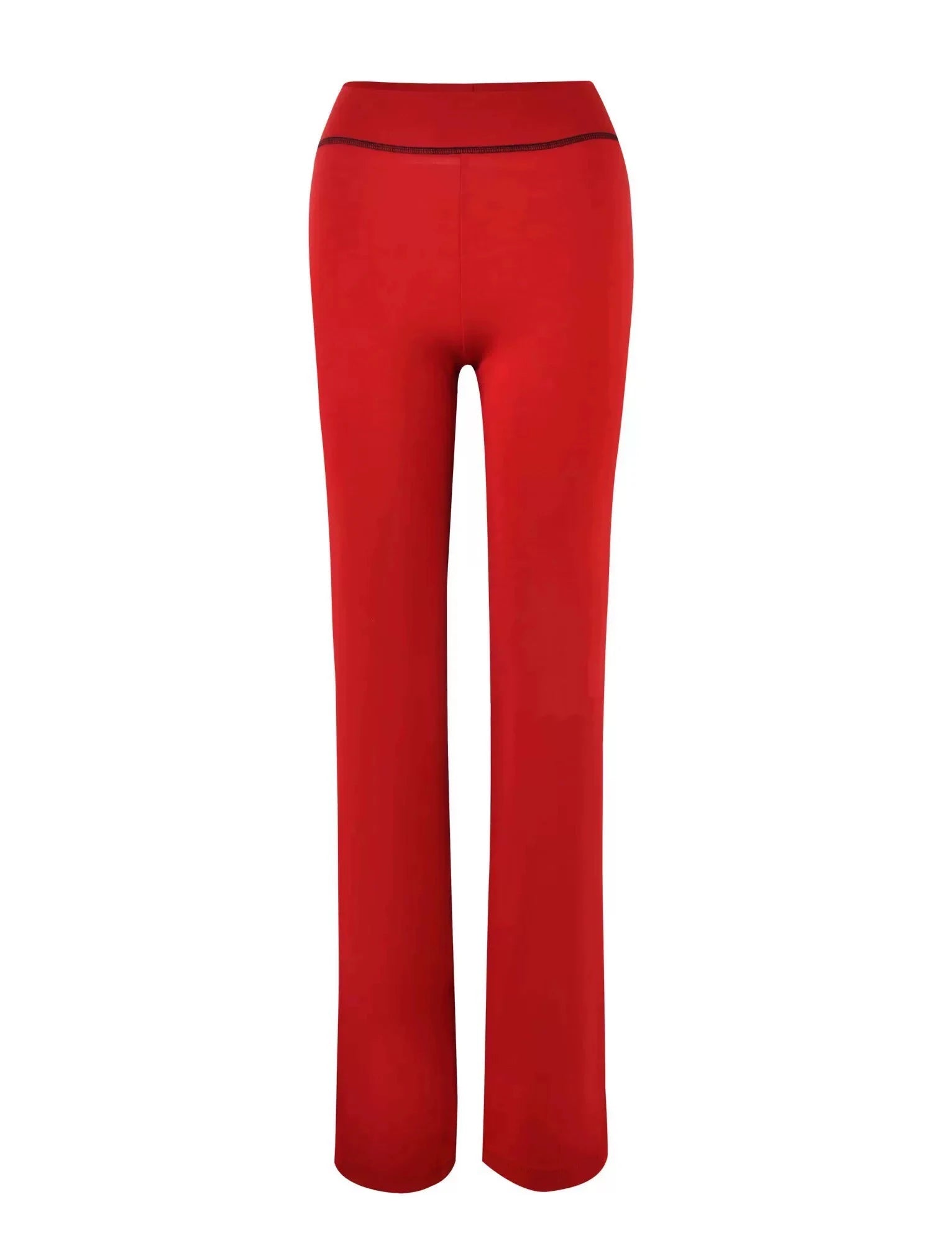 Gia long sleeve high spring top & low waist micro flared pants