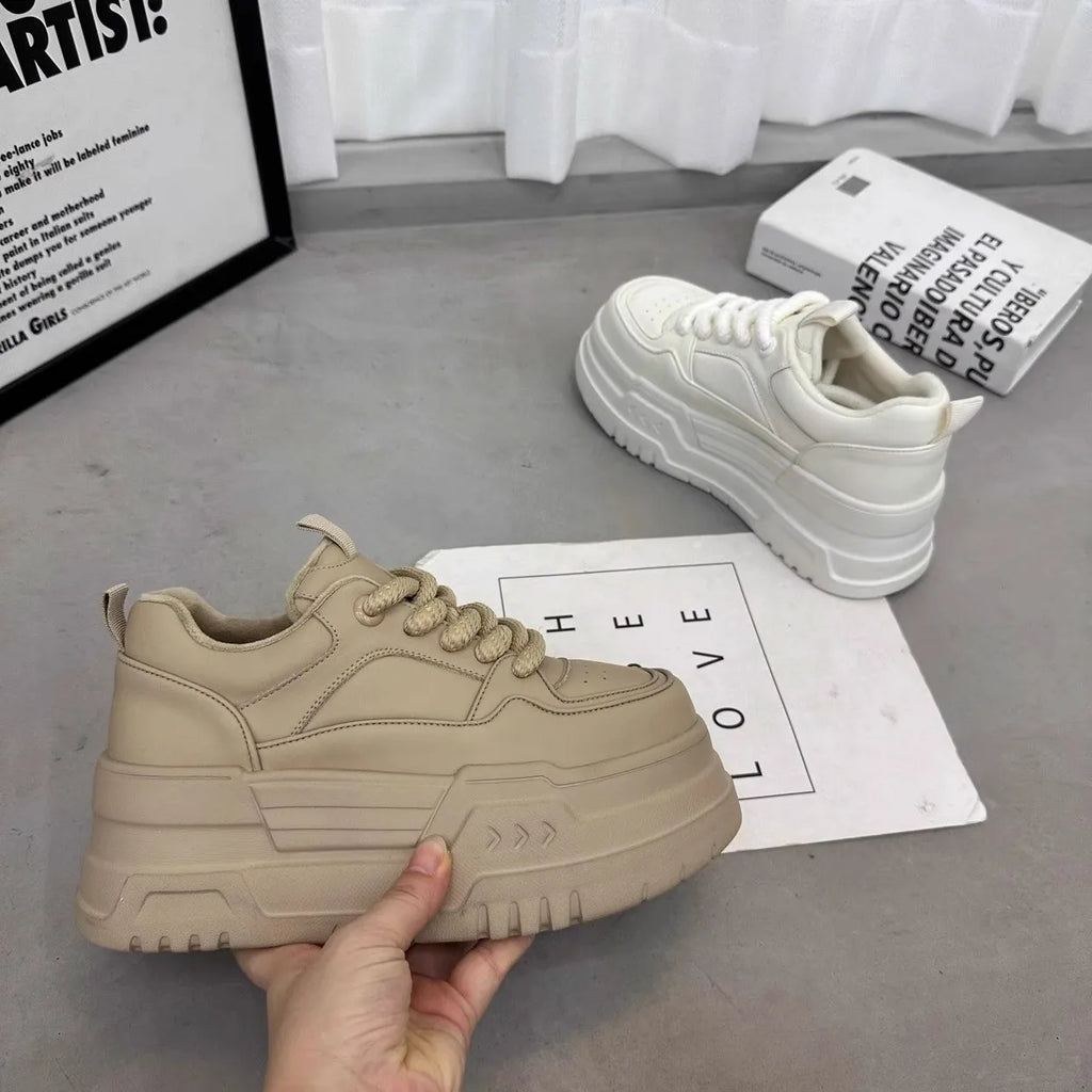 Ladies Chunky  Platform Dad Sneakers