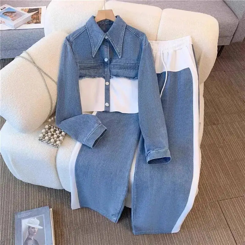 NODKACH- Denim two pants