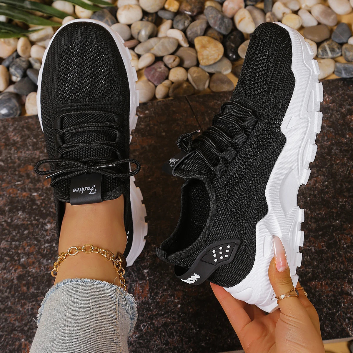 Women's Sneakers single-mesh dad shoes