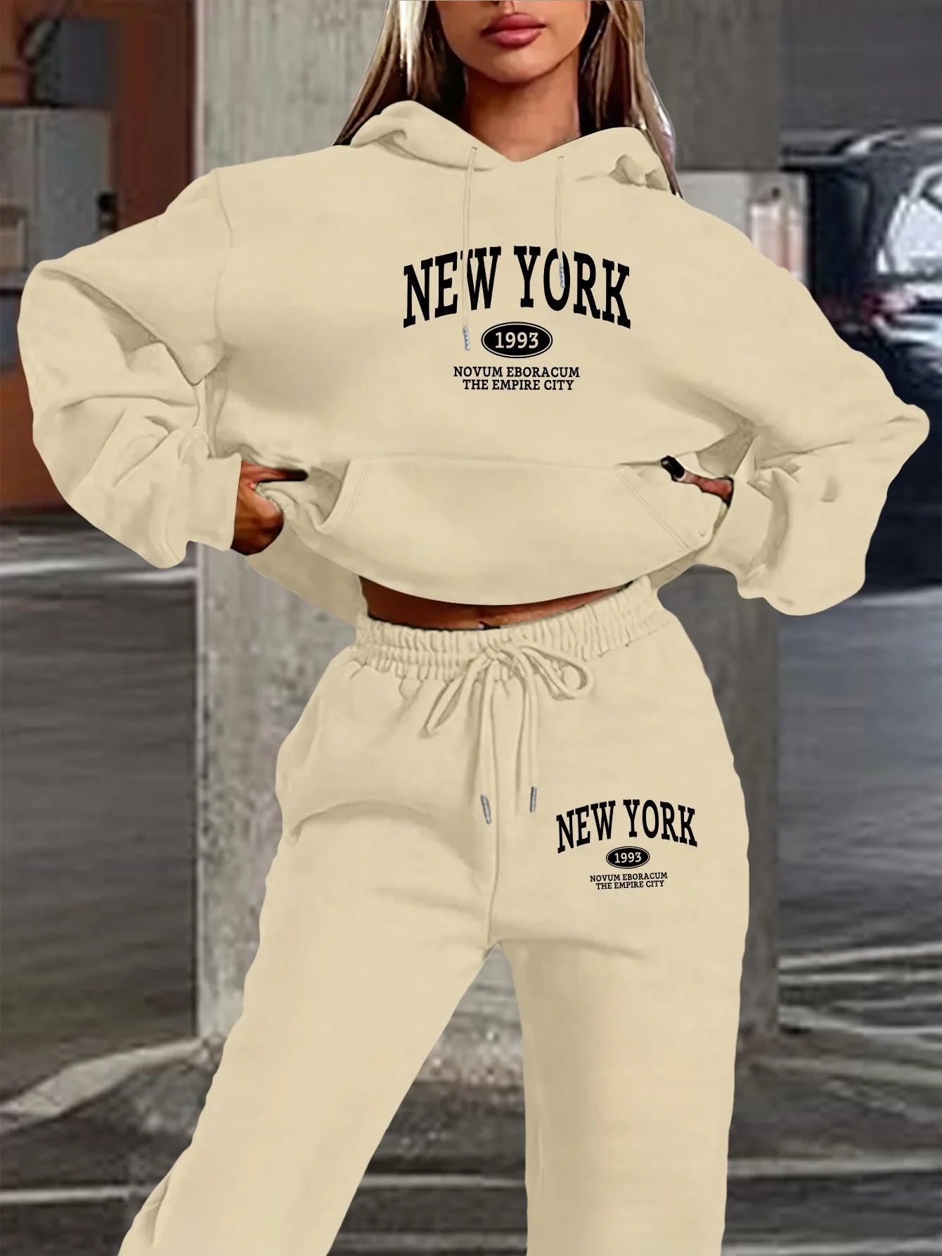 Women Tracksuit Set- New York style