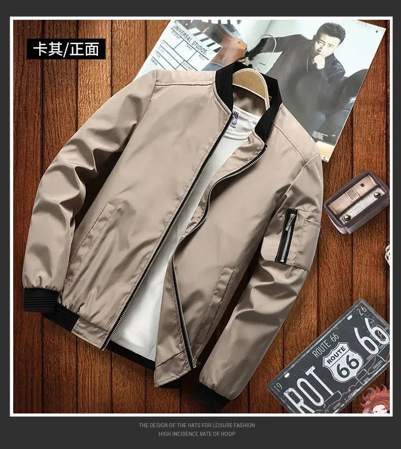Men's Bomber Lightweight Jacket.