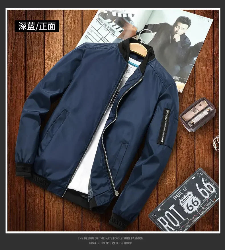 Men's Bomber Lightweight Jacket.