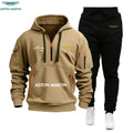 Aston Martin 2026 Hoodie And Pants Set Warm Casual Stylish Two-Piece Outdoor Autumn Winter Cold-Resistant