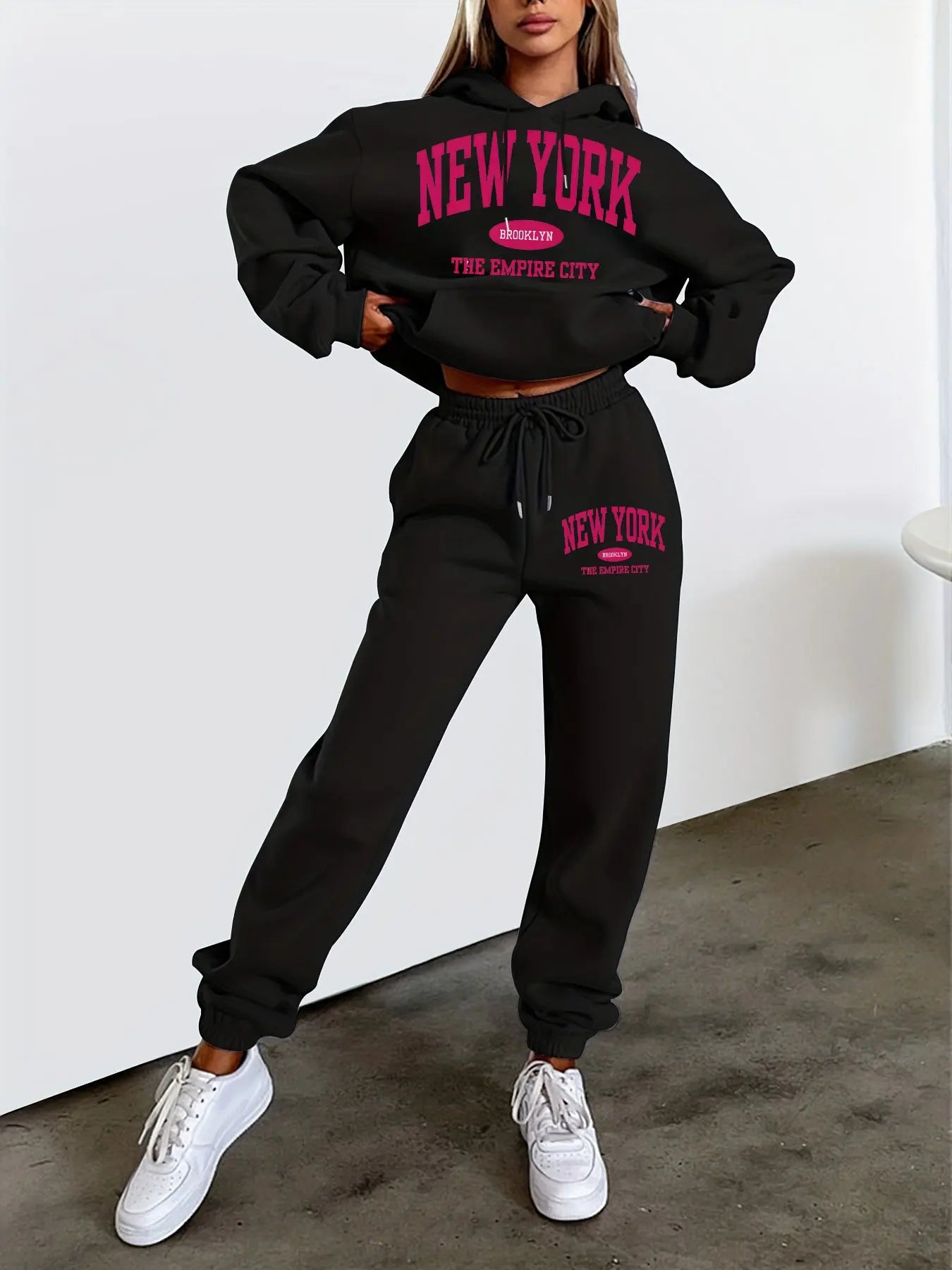 Women Tracksuit Set- New York style
