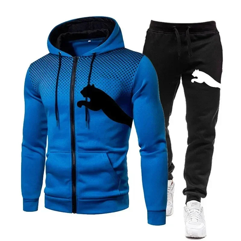 Men's Autumn/Winter Hoodie Set