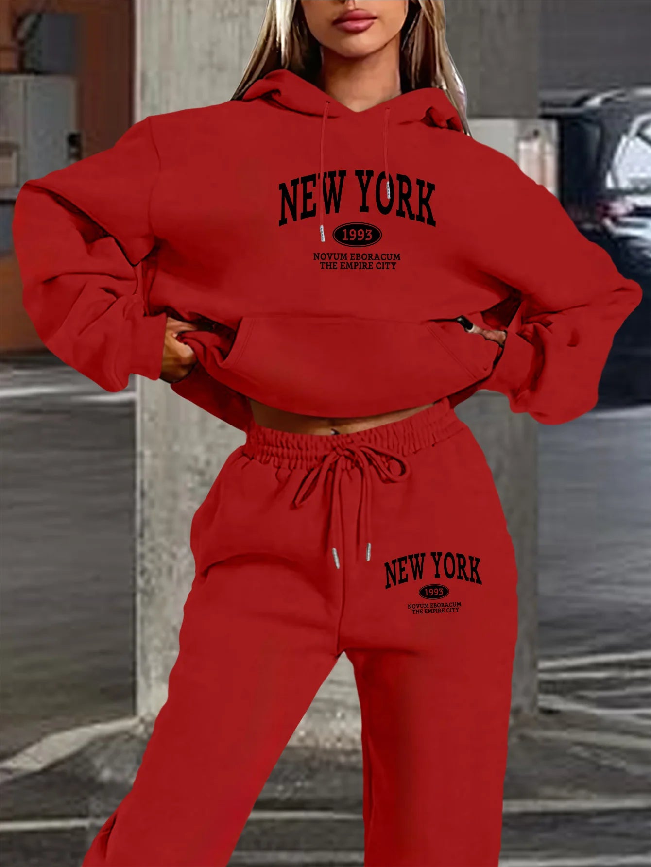 Women Tracksuit Set- New York style