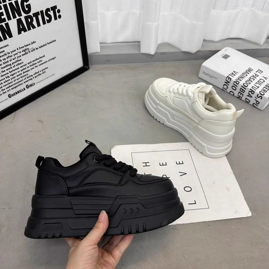 Ladies Chunky  Platform Dad Sneakers