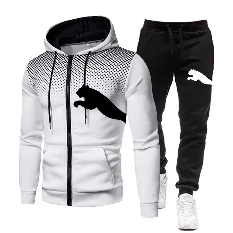 Men's Autumn/Winter Hoodie Set
