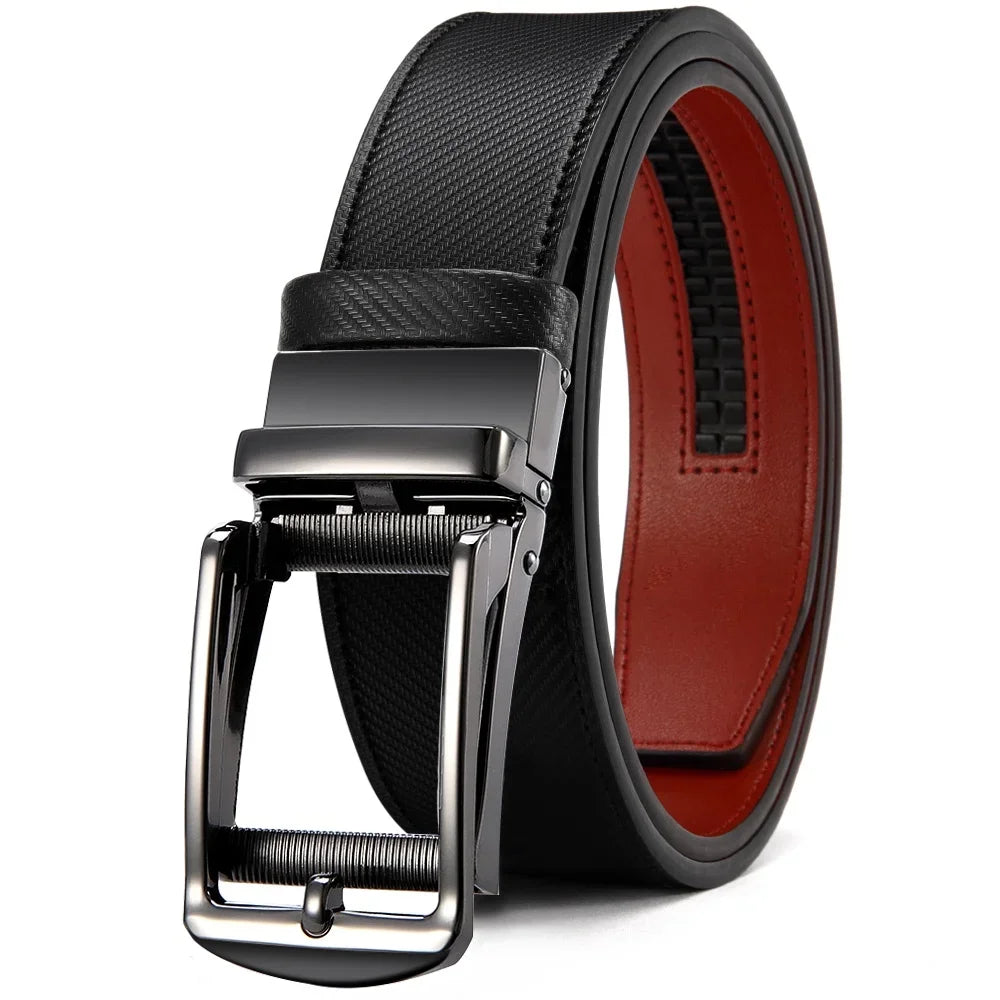 Mens Belts Metal Automatic Buckle Famous Brand Belt Men Quality Genuine Luxury Leather Belt for Men Famous Brand Belt Wome