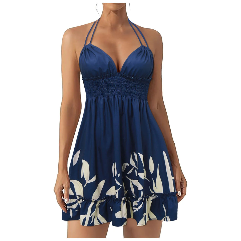 Women's Boho Sleeveless Dress