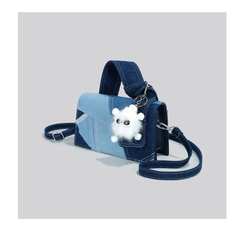 Women's Denim Tote Shoulder Handbag