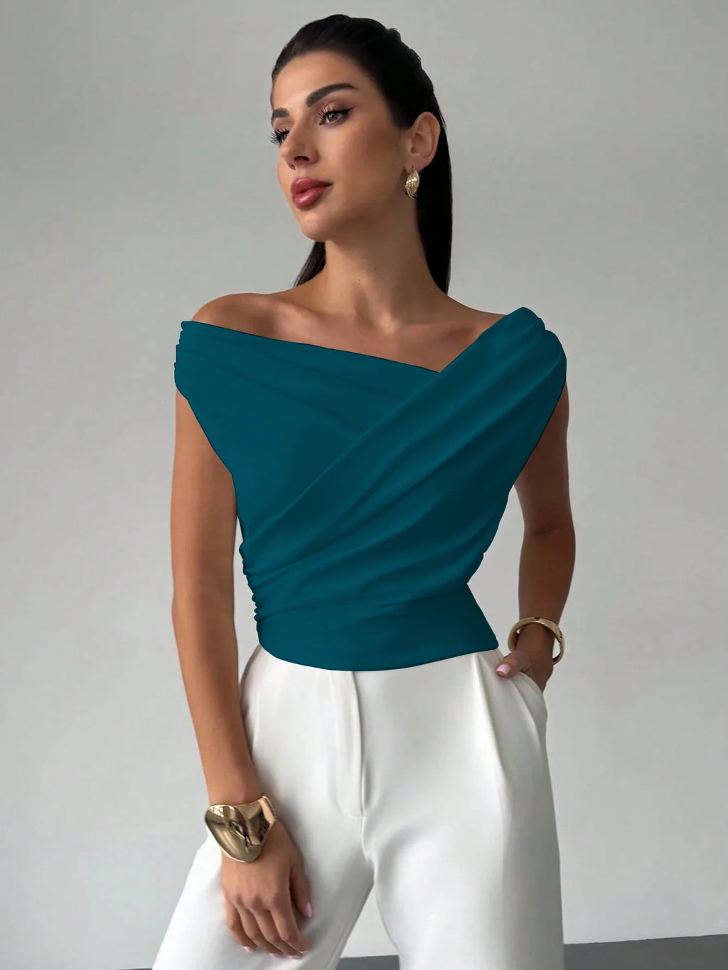 Summer Autumn Irregular Crop Tops Women Sleeveless Solid Y2K Short Tank Top Casual