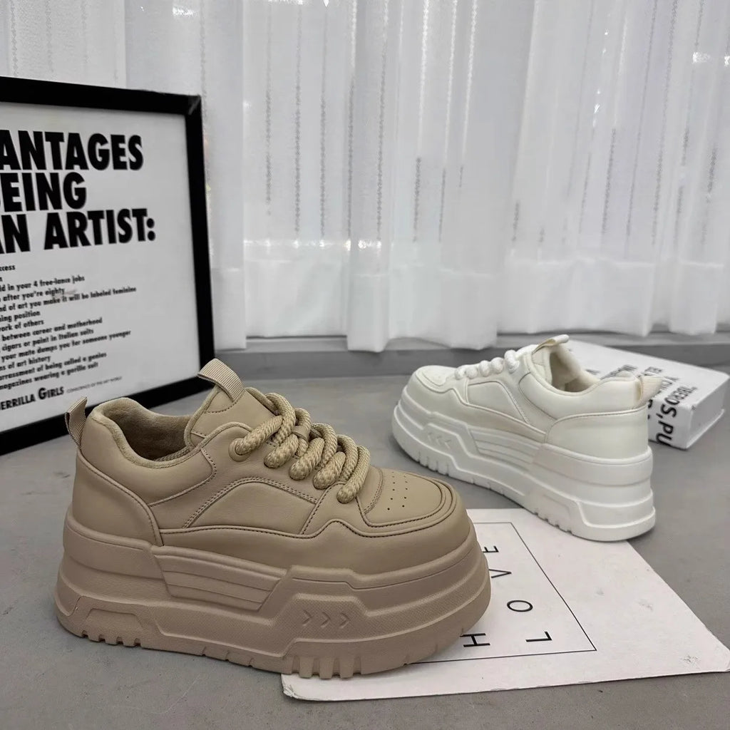 Ladies Chunky  Platform Dad Sneakers