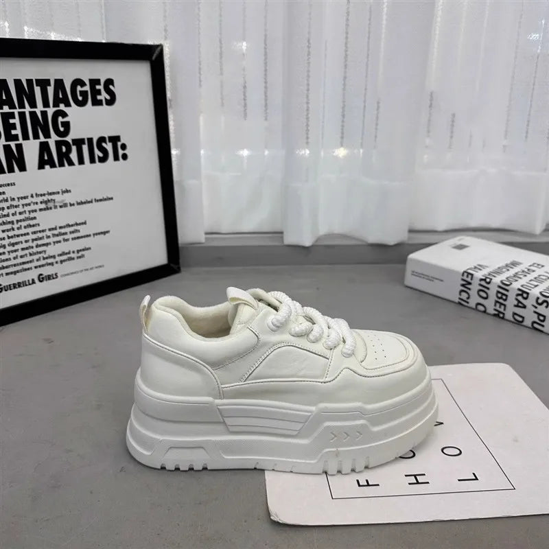 Ladies Chunky  Platform Dad Sneakers