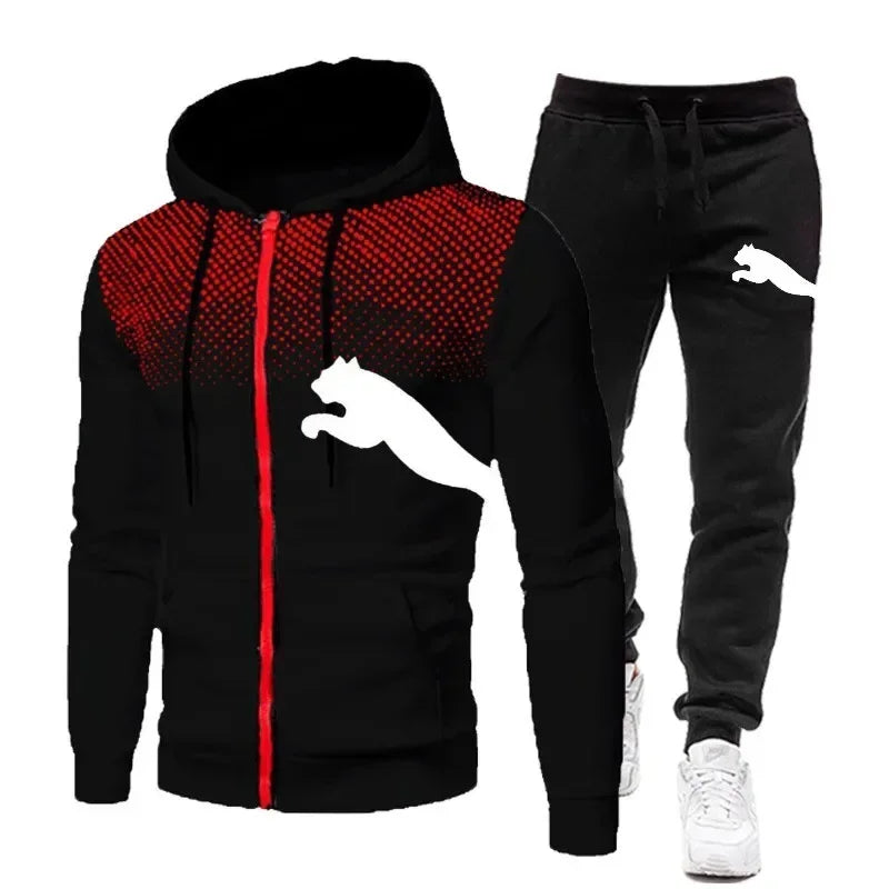 Men's Autumn/Winter Hoodie Set