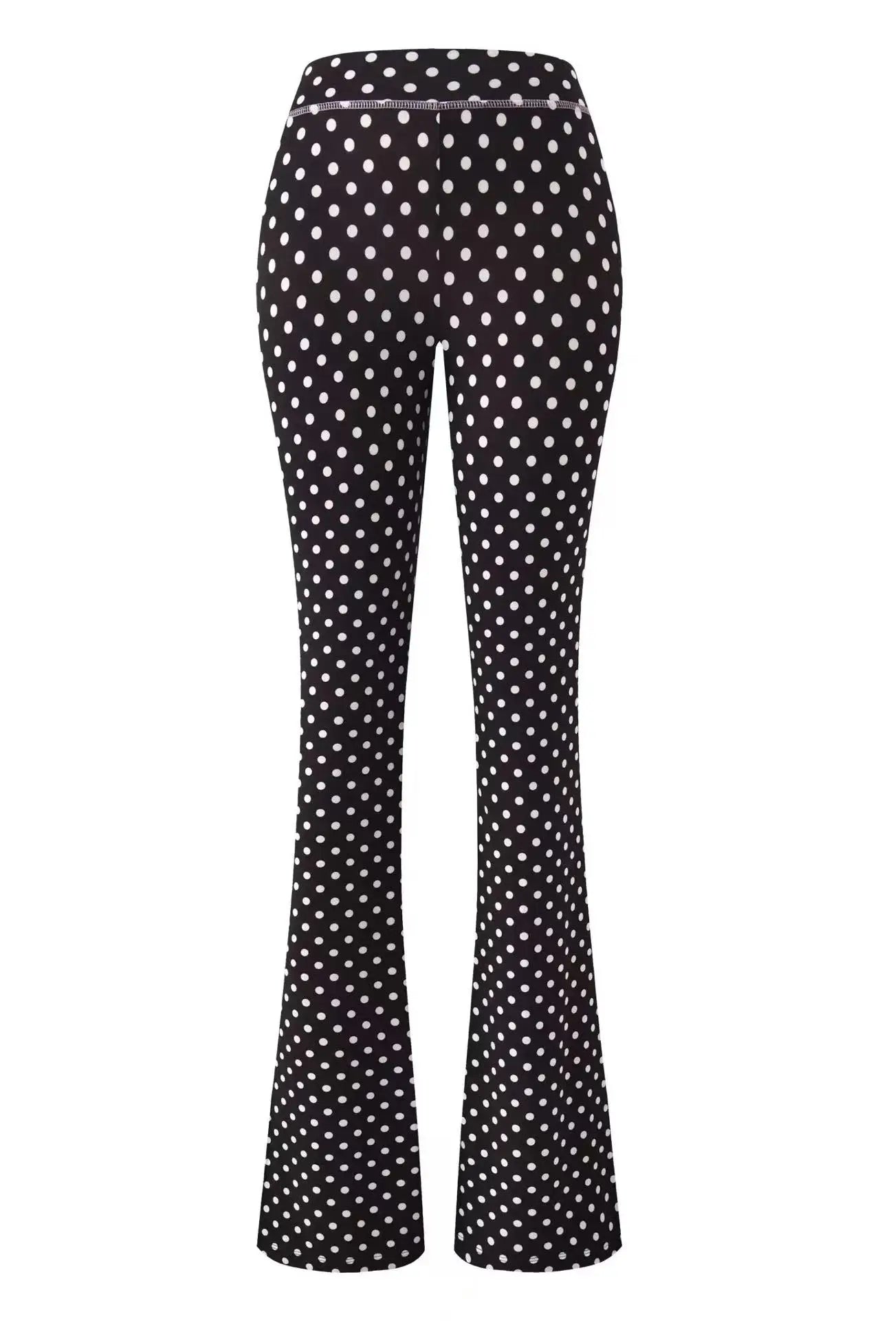 Gia long sleeve high spring top & low waist micro flared pants